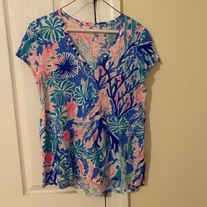 Lilly Pulitzer Etta tee EUC